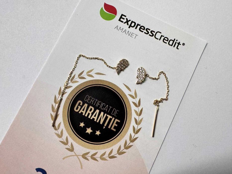 Cercei aur 14K 1.02g (B.60504.1 Tatarasi) Garantie 2 ani