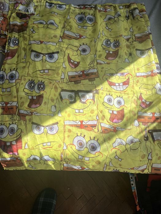 Пердета, завеси с детски мотиви sponge bob