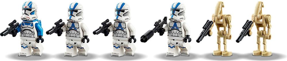 LEGO Star Wars 75280 : 501st Legion Clone Troopers - NOU sigilat
