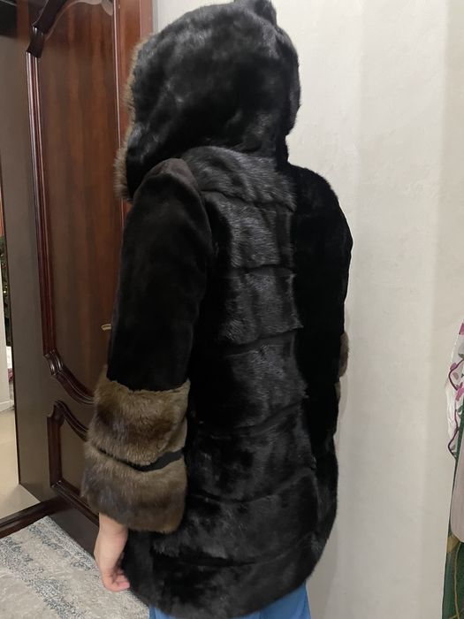 Норковая шуба размер XL