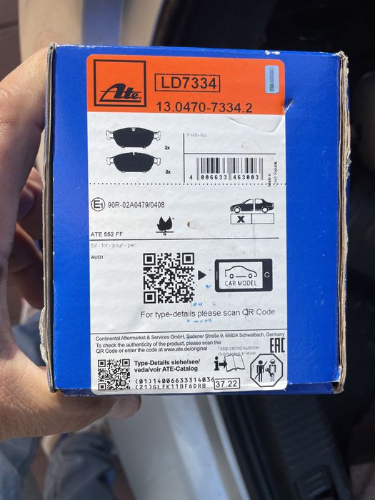 Etrieri frana Competition Audi A6