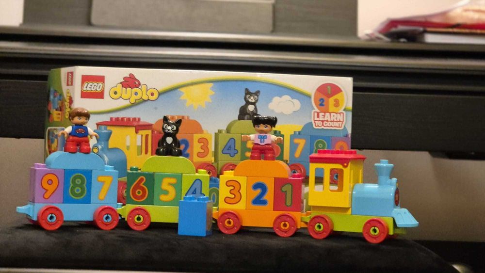 LEGO DUPLO - Trenul cu numere 10847, ca NOU, 23 piese,