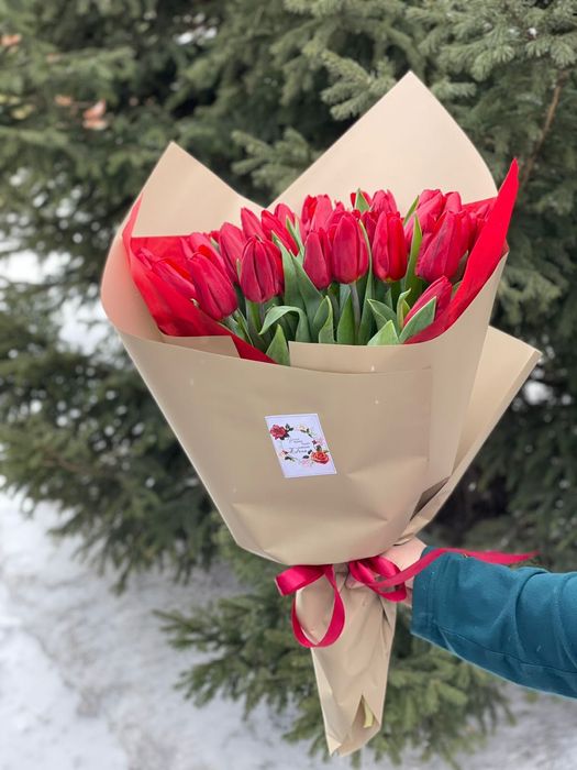 Тюльпаны РАСПРОДАЖА Астана, оптом и в розницу.