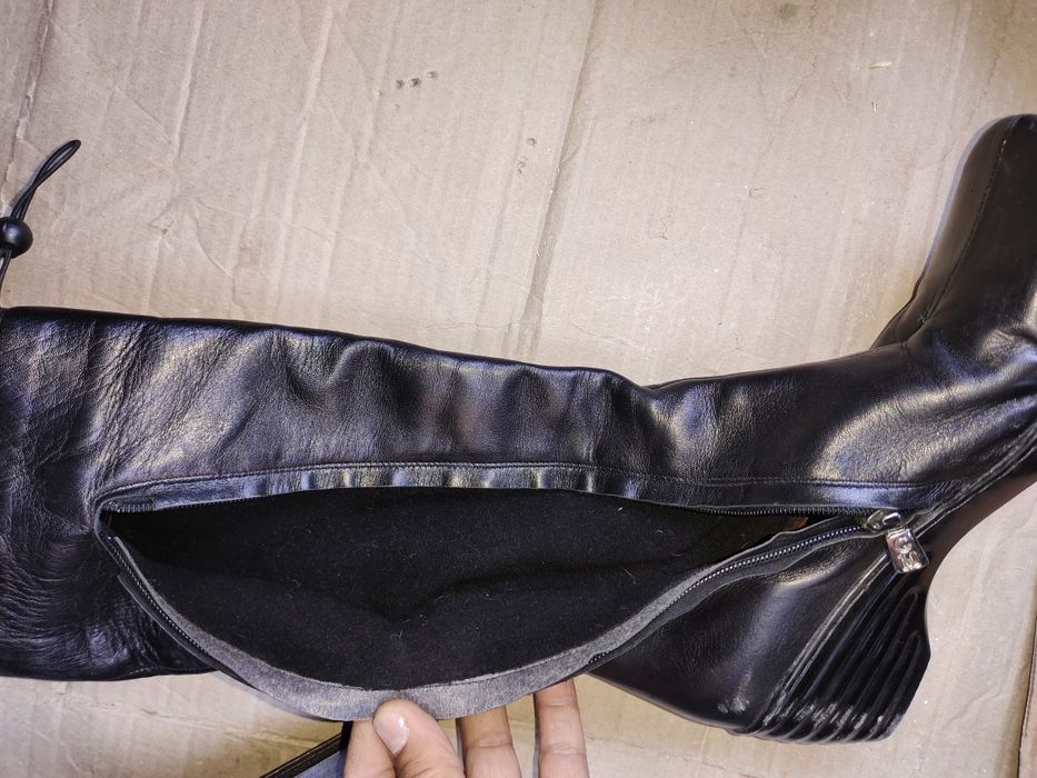 Женский сапоги зимние, натуральная кожа б/у кам кийлган