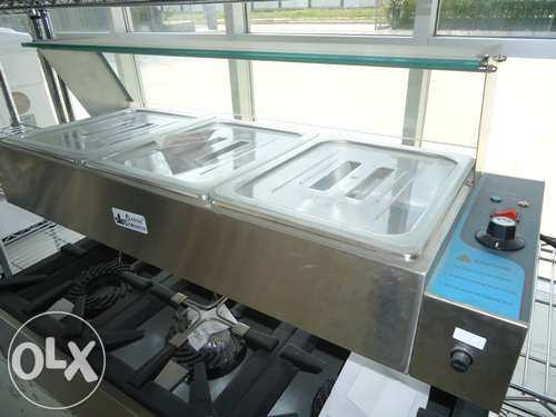 1./ Бен мари отоплителен уред тип витрина ново настолно за ресторанти