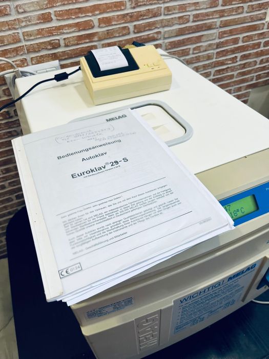 Autoclav Melag 29S. Clasa S cu rezervor propriu