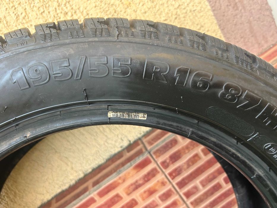 Anvelope  Stare  Noua   .  4   B UC . 195/ 55/ R16 / M + S  Noi