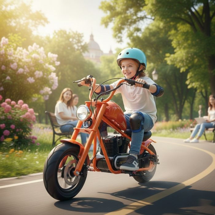 Електрически мини скутер C12B Harley baby