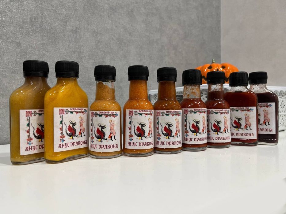 Острые соусы АНУС ДРАКОНА