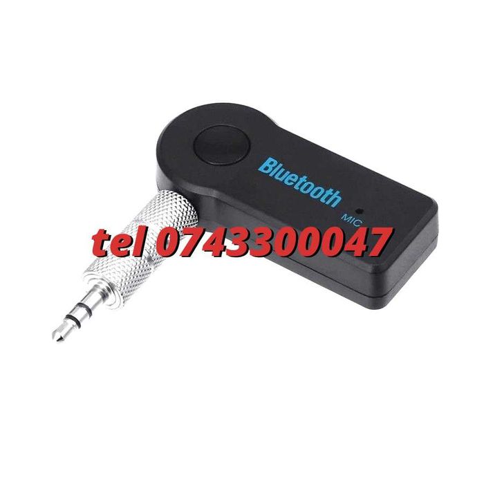 Conector Adaptor Pe Conectare Bluetooth Auxiliar Masina Boxe Pentru Conversie Simplu De Montat Accesoriu Electronic Practic Montaj