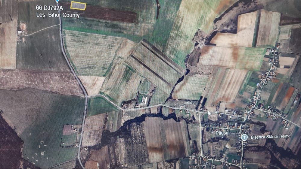 Teren intravilan 2x500mp, localitatea Leș, comuna Nojorid