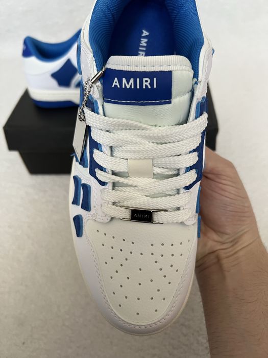 Amiri Skeleton Low Blue/ White