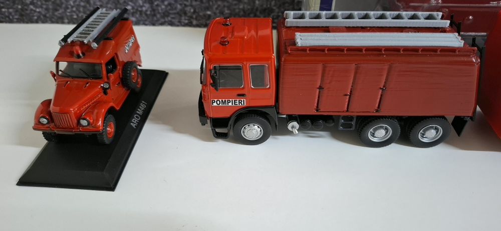 Machete pompieri scara 1/43
