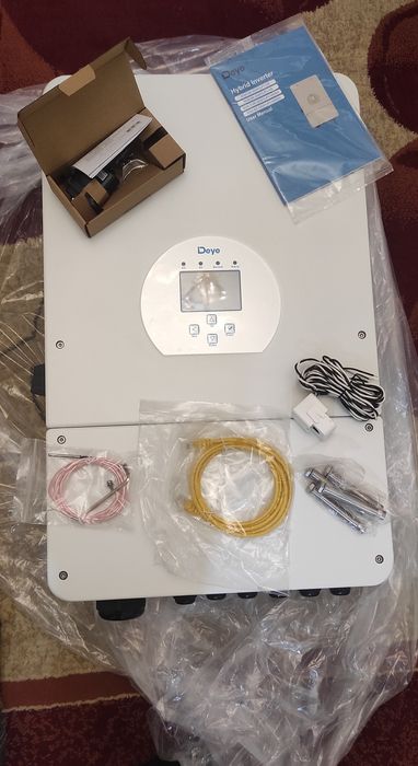 Однофазный Гибридный солнечный инвертор DEYE SUN-8K-SG01LP1-EU