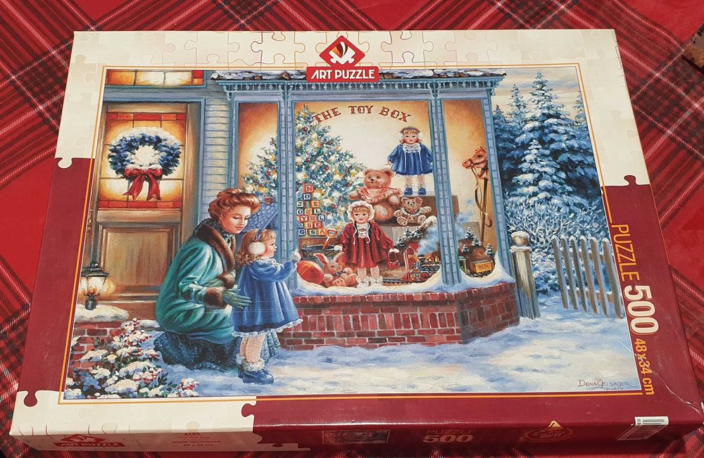Puzzle 500-1500 piese (jocuri]