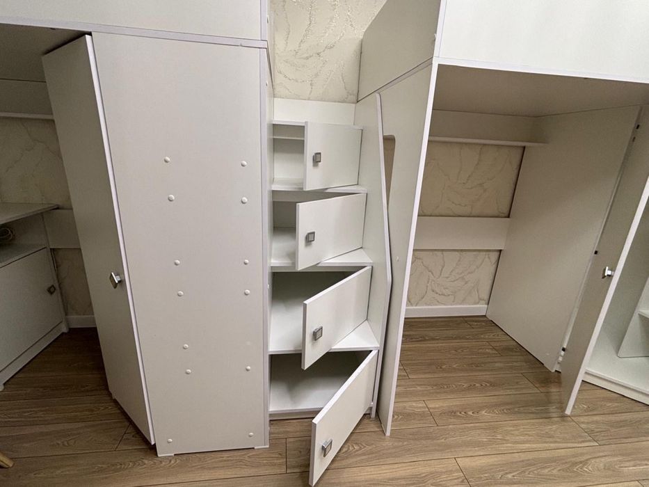 кровать чердак детская