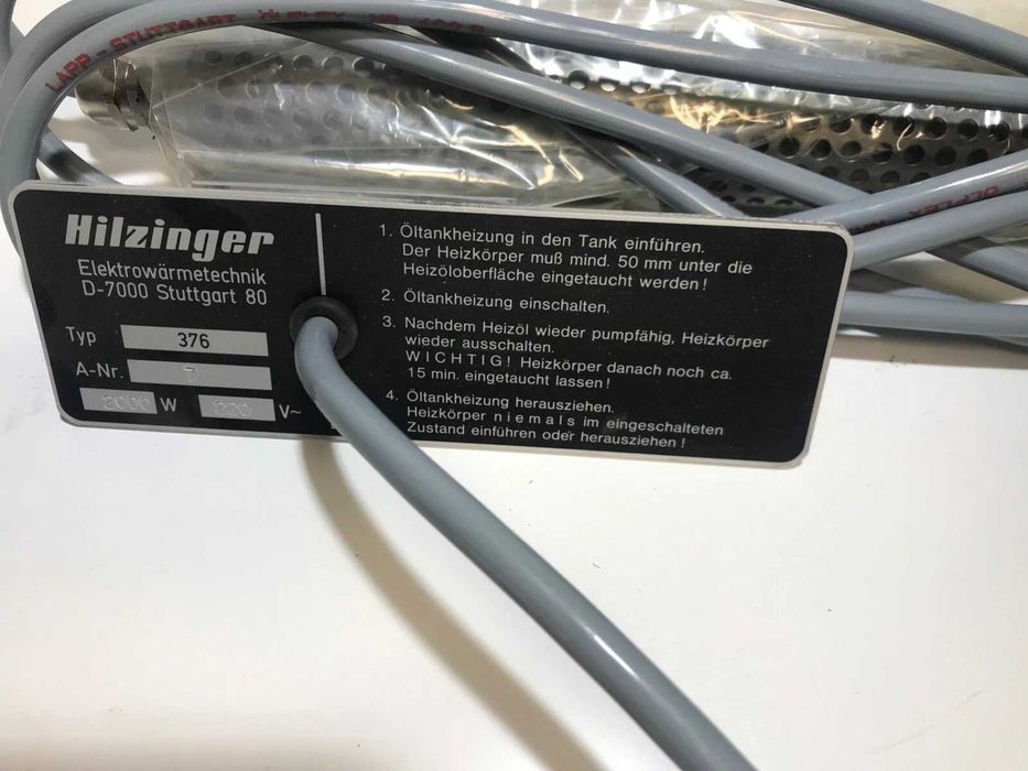 Incalzitor combustibil Hilzinger