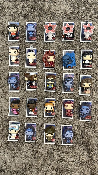 Seria completă Stranger Things • Funk Pop • Kinder Joy