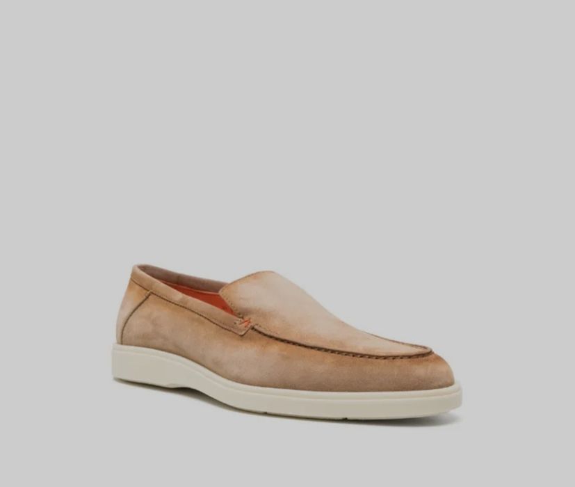 Лоферы Santoni новые