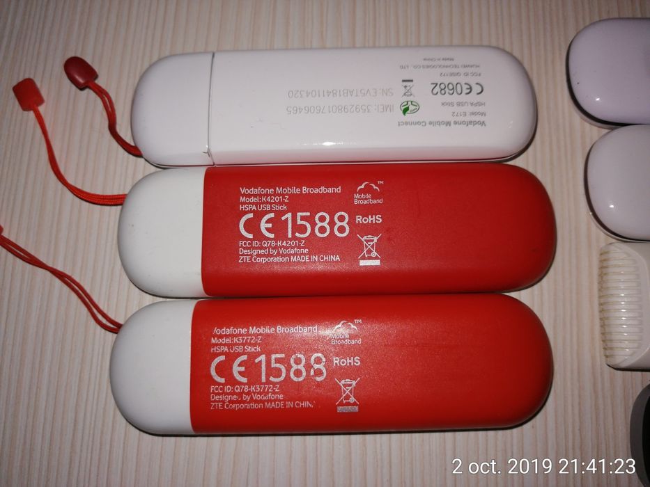 Vand diferite modemuri stick 3g usb huawei, zte etc... decodate