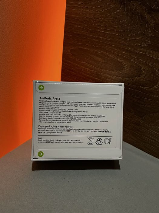 Airpods Pro 3 Чисто нови!