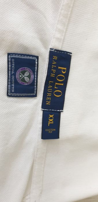 POLO Ralph Lauren Wimbledon Pique Cotton / 2XL ОРИГИНАЛ! Мъжка Тениска