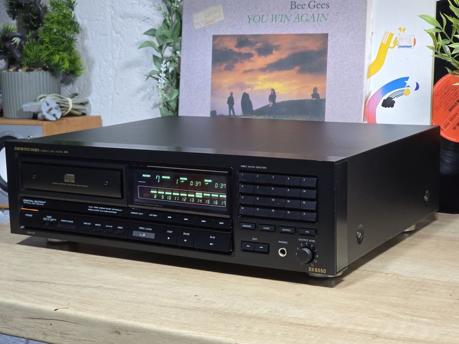Cd player ONKYO INTEGRA DX-6550, vârf de gamă,  hifi stereo, black