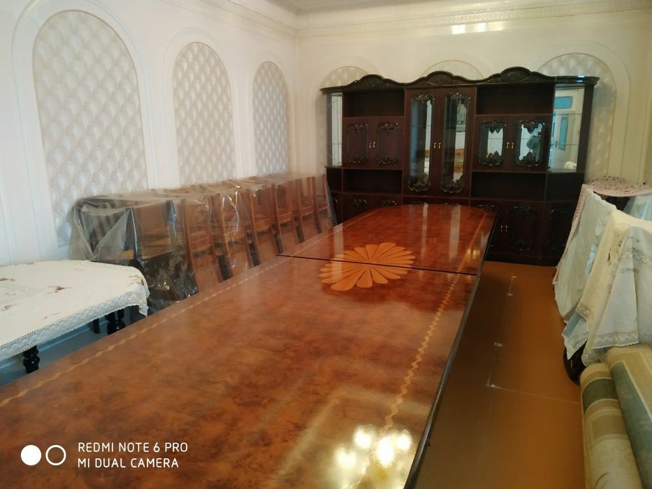 Стол и стулья 20 персонный