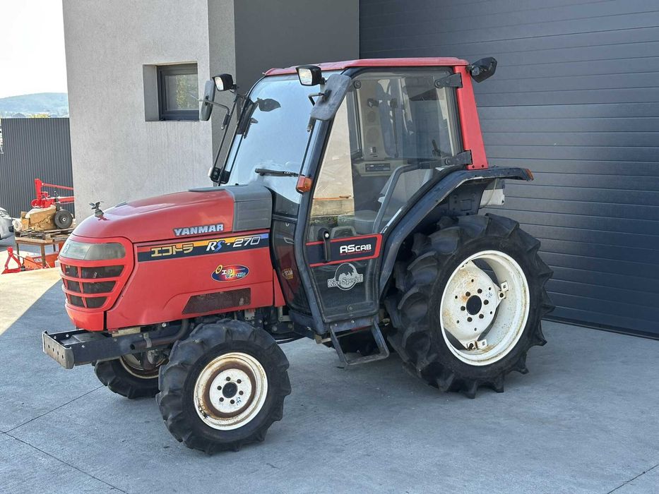 Tractor Japonez Yanmar RS 270D, 4X4, 27 CP cu cabina si freza de sol