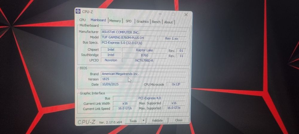 Kit i5 14600K + ASUS TUF GAMING B760M-PLUS D4 + 64 GB DDr4