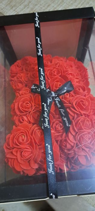 Мече от рози 25 см.