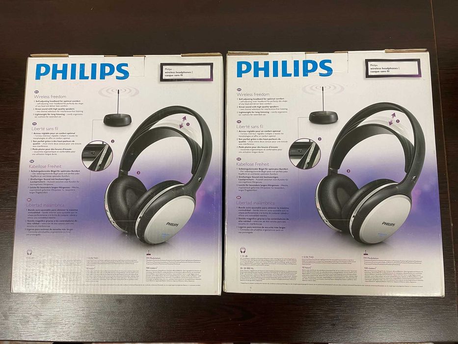 Casti Philips SHC5100/10. wireless. Fara fir.