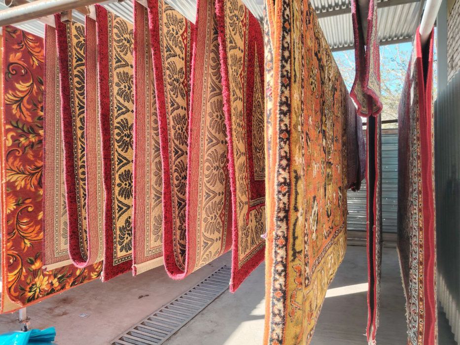 Гилам ювиш, стирка, курпача аде́л,