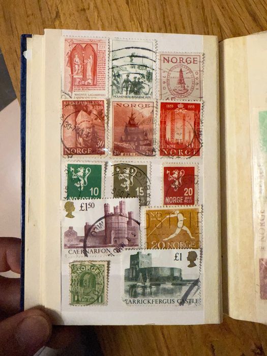 Colecție de timbre poștale norvegiene | 1930–1980