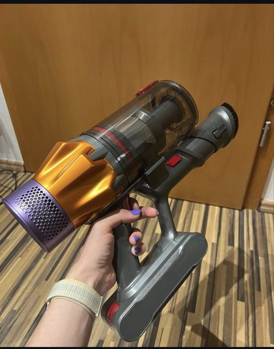 Пылесос Honiture X7 желтый, серый