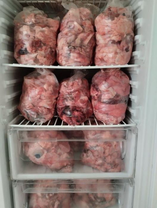 Говяжья обрезь с голов