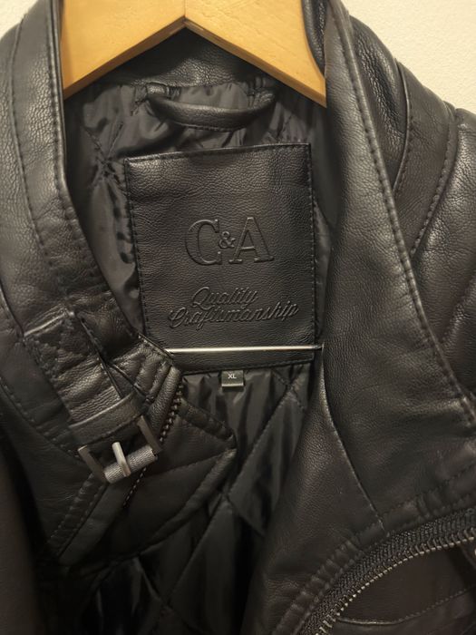 Кожено яке C&A в перфектно състояние XL