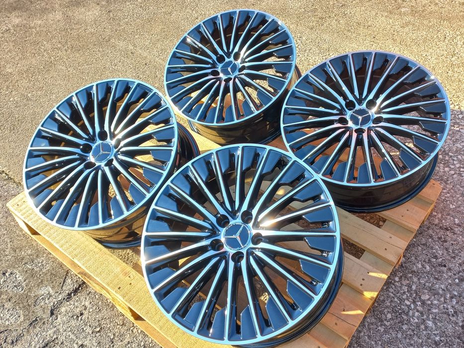 20 Mercedes /AMG 8.5j et38 9.5j et48 W221 W222 W223 Black Polish Нови