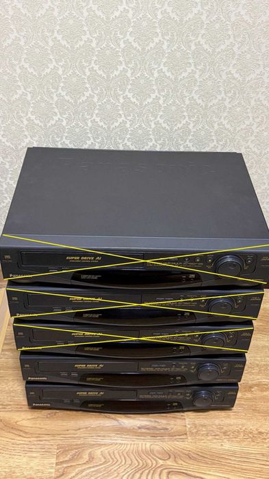 Bидеoмагнитoфoн Panаsоniс NV-НD650  6-Head Hi-Fi GERMAN Stеreо!