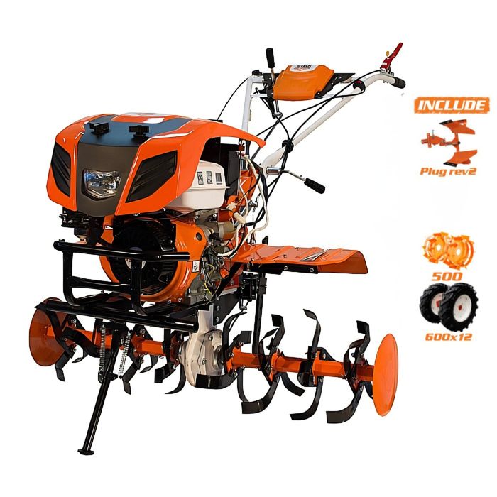 Motocultor RURIS 918K 18CP + accesorii – stare foarte buna