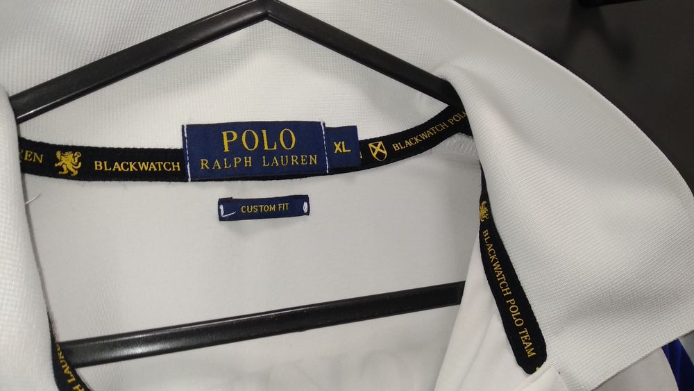 Vintage Polo Ralph Lauren Blackwatch 3 Polo Team Polo Shirt XL