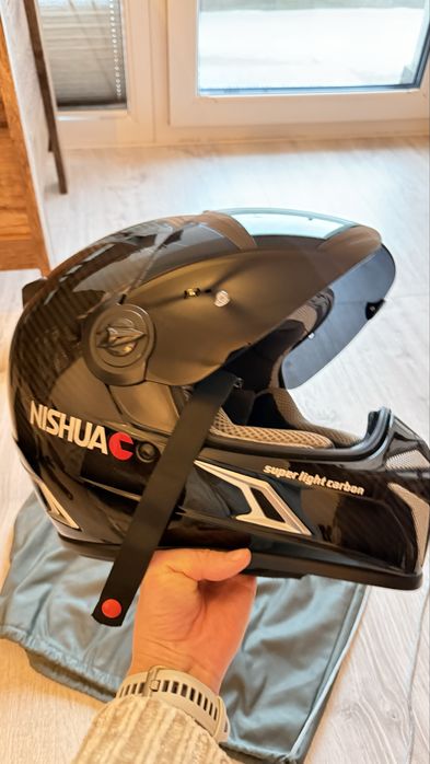 NISHUA carbon+ Cardo Packtalk custom