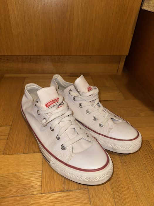Маратонки Converse ниски бели