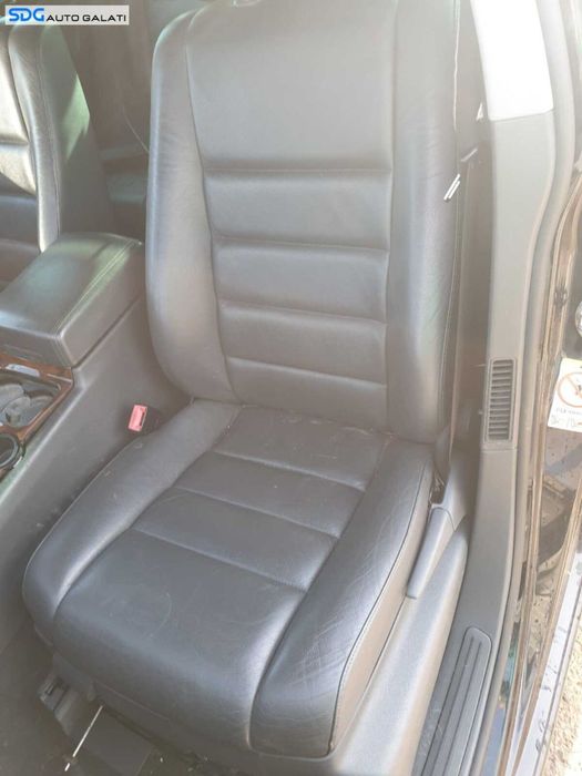Interior Piele Scaun Scaune Fata cu Incalzire Stanga Dreapta si Bancheta cu Spatar Volkswagen Touareg 7L 2002 - 2010 [C9683]
