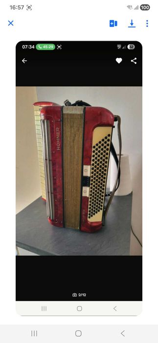 Acordeon Hohner Tango 3M