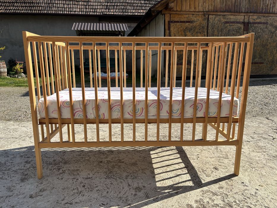 Patuț bebe și saltea