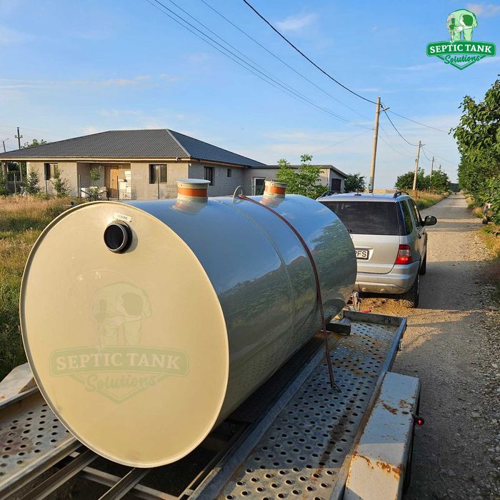 Fosa Septica Ecologica 3000L - Garantie 20 de ANI, Pregatita de Montaj