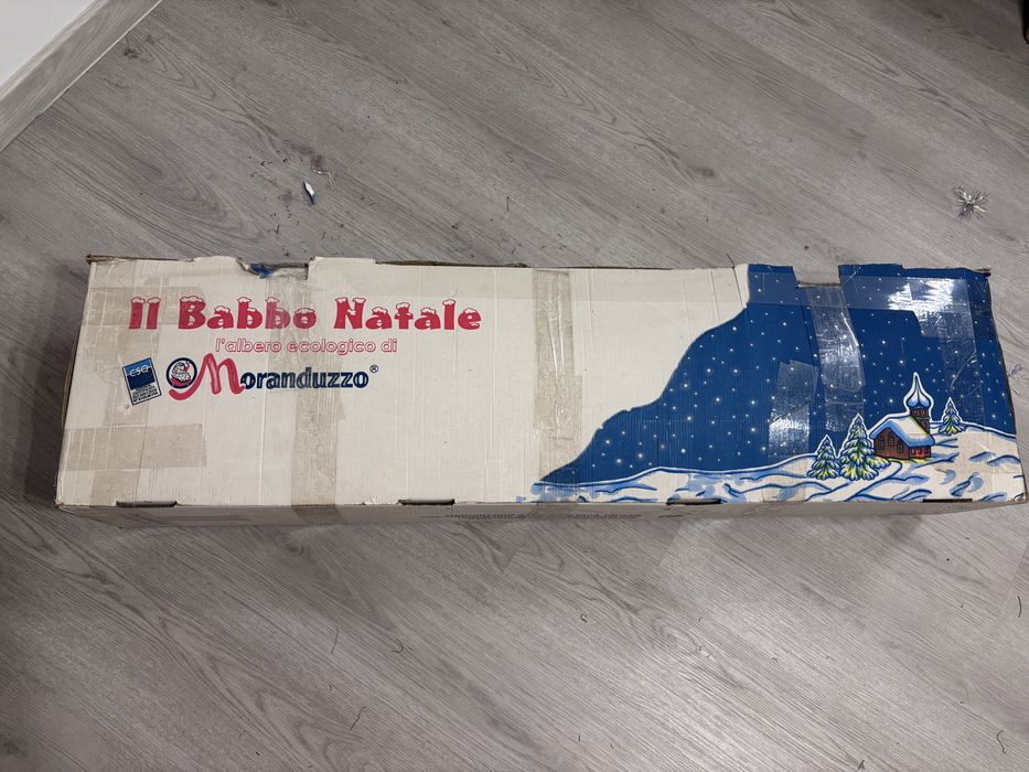 Brad artificial Babbo Natale 1.80 m