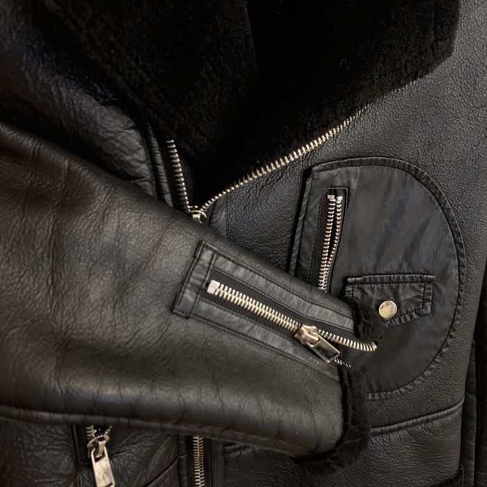 Кожанная дубленка