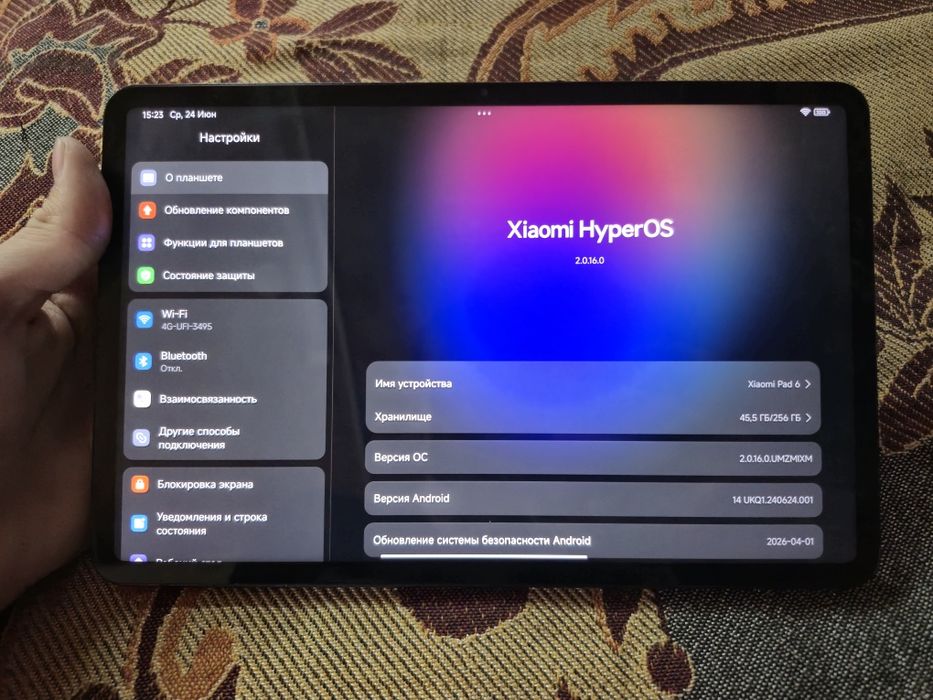 Продам планшет Xiaomi Pad6 11дюйм
